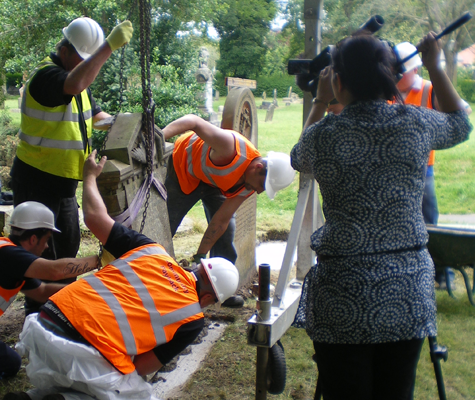 Scarborough Community Payback Team appear on the BBC's "WW1 At home".